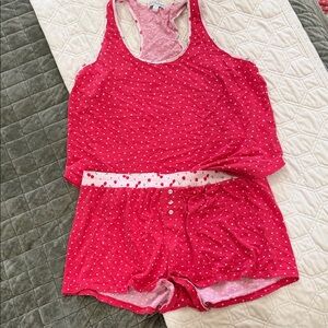 P.J. Salvage Red Polka Dot Pajama Set